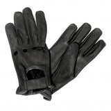 Hot Leathers Full Finger Leather Driving Gloves Unlined Gloves - Tophatter Daily Deals