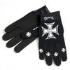 Hot Leathers Choppers Iron Cross Mechanics Gloves Gloves - Tophatter Daily Deals