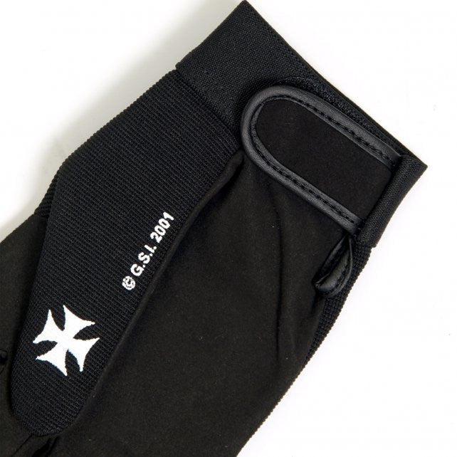 Hot Leathers Choppers Iron Cross Mechanics Gloves Gloves - Tophatter Daily Deals