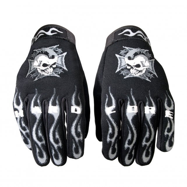 Hot Leathers Hardcore Mohawk Mechanics Gloves Gloves - Tophatter Daily Deals