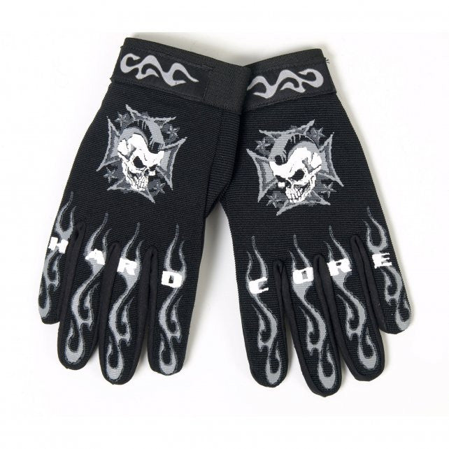 Hot Leathers Hardcore Mohawk Mechanics Gloves Gloves - Tophatter Daily Deals