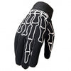 Hot Leathers Skeleton Bones Middle Finger Mechanics Gloves Gloves - Tophatter Daily Deals