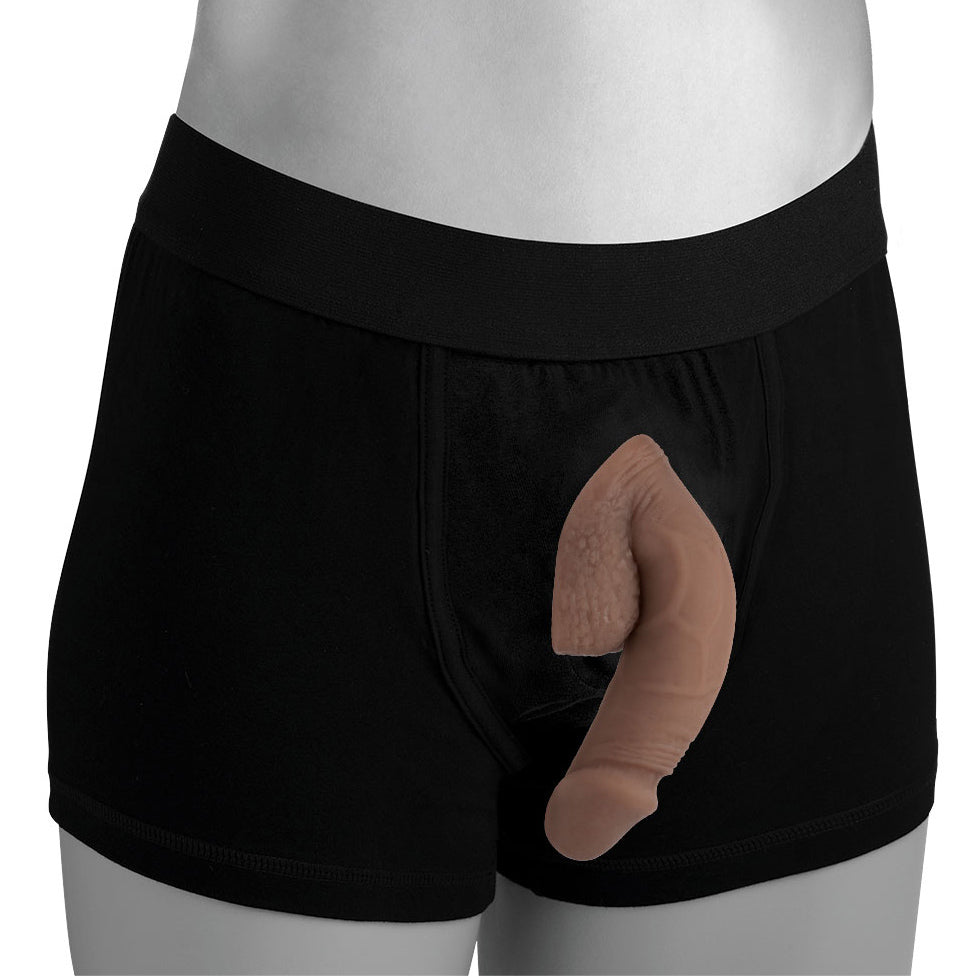 Large Bulge Soft Packer Dildo 6 Inches Medium Skin Tone > Gender > Packers - Tophatter Daily Deals