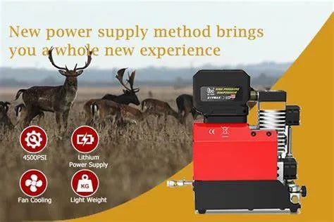 GX E-L2 18V/220V PCP COMPRESSOR WITH BATTERY - Tophatter's Army Deals ACCESSORIES - Tophatter Daily Deals