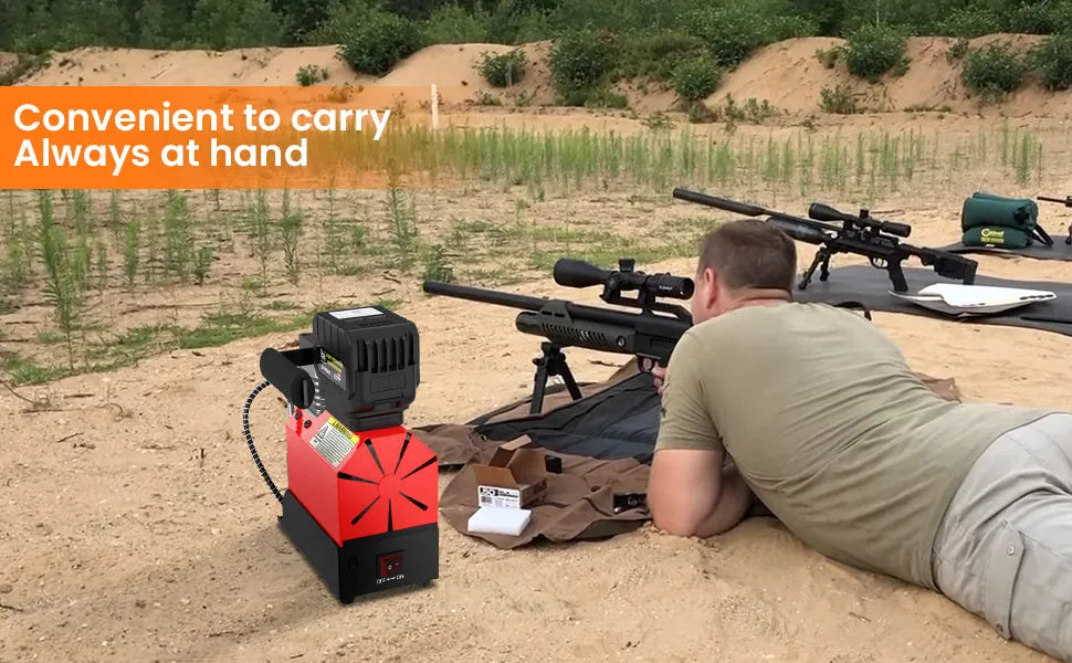 GX E-L2 18V/220V PCP COMPRESSOR WITH BATTERY - Tophatter's Army Deals ACCESSORIES - Tophatter Daily Deals
