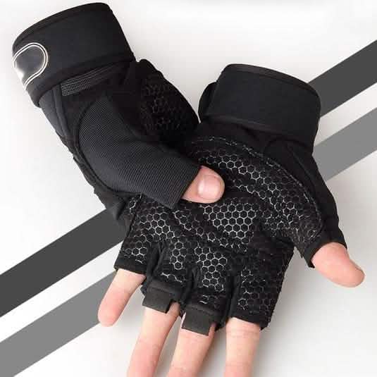 Gym Fitness Gloves Anti-Skid Weight Lifting for Sport Fitness & Exercise - Tophatter Daily Deals