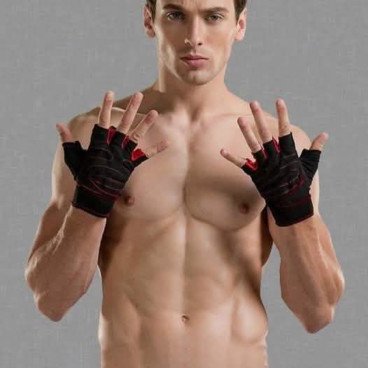 Gym Fitness Gloves Anti-Skid Weight Lifting for Sport Fitness & Exercise - Tophatter Daily Deals