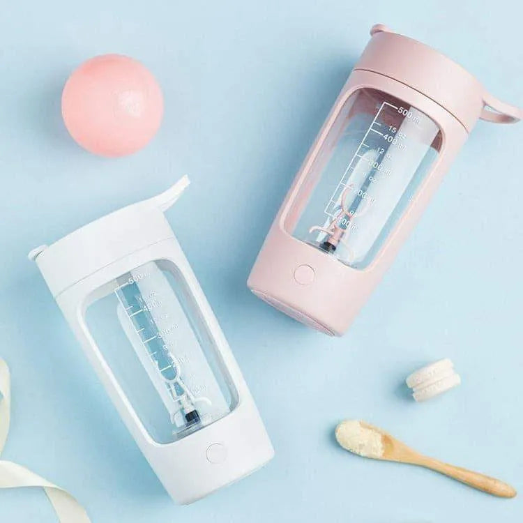 GymShake USB Rechargeable 650ml Electric Protein Shaker Food Mixers & Blenders - Tophatter Daily Deals