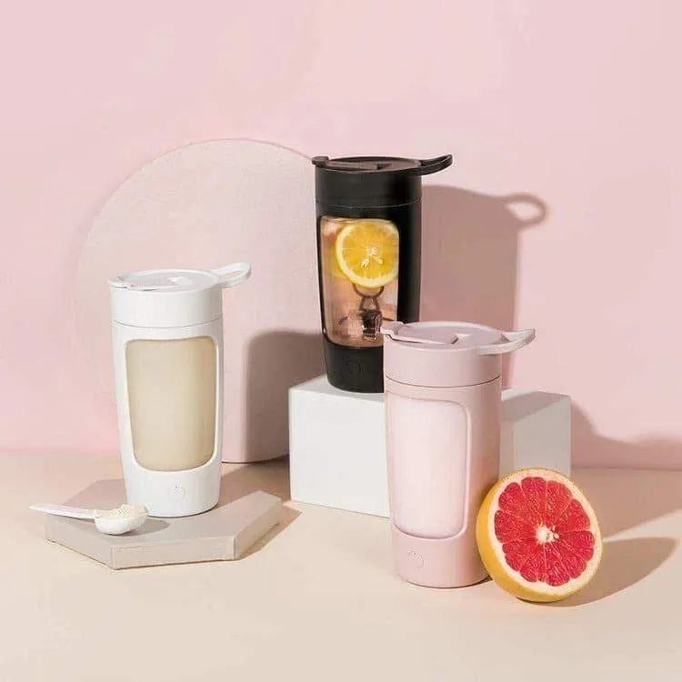 GymShake USB Rechargeable 650ml Electric Protein Shaker Food Mixers & Blenders - Tophatter Daily Deals