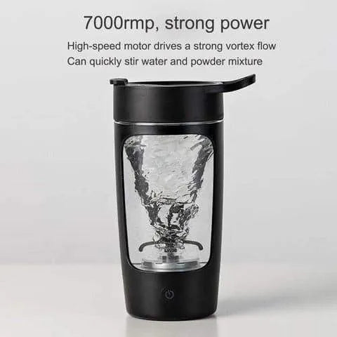 GymShake USB Rechargeable 650ml Electric Protein Shaker Food Mixers & Blenders - Tophatter Daily Deals
