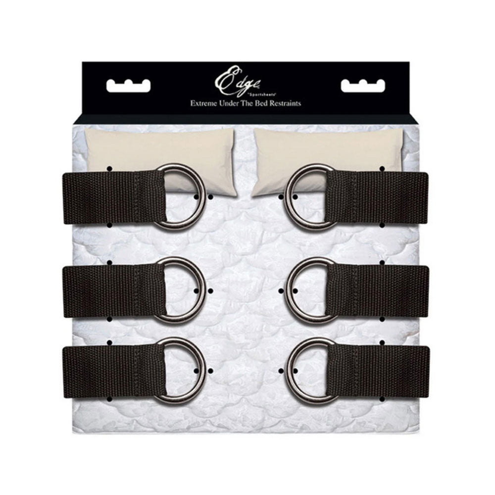 Edge Extreme Under the Bed Restraint System – Bed Bondage Restraint System > Bondage Gear > Bed Restraints - Tophatter Daily Deals