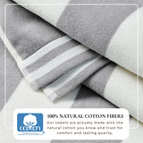 Striped Cabana Beach Towel - Edgartown Collection Bath - Tophatter Daily Deals