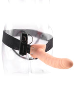 Fetish Fantasy Series 8 Inch Vibrating Hollow Strap-On – Vibrating Strap-On 20 cm > Dildos > Hollow Strap Ons - Tophatter Daily Deals