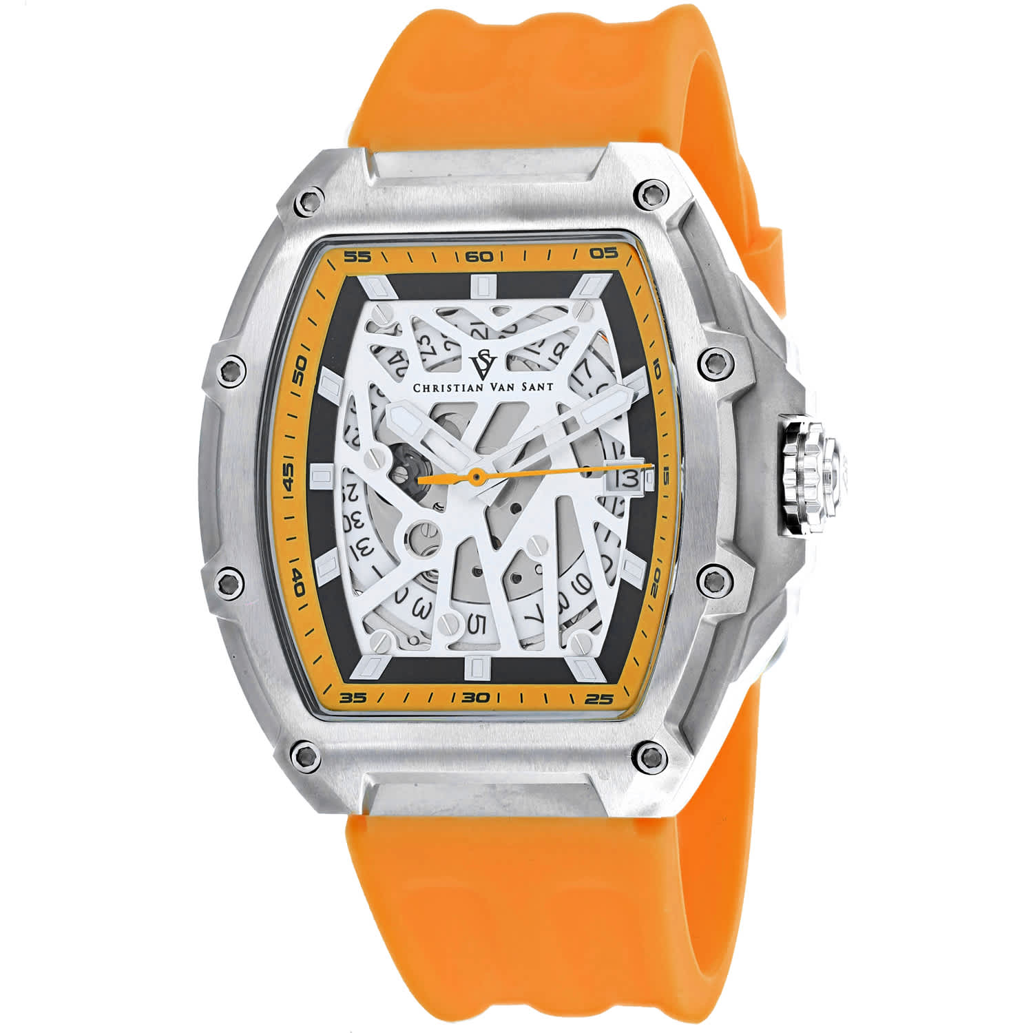 Christian Van Sant Men's Odyssey // CV6193 White Watches - Tophatter Daily Deals
