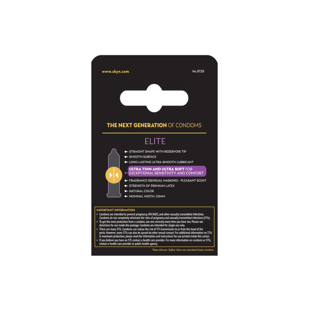 Lifestyles Skyn Elite - 3 Pack > Essentials > Condoms - Tophatter Daily Deals