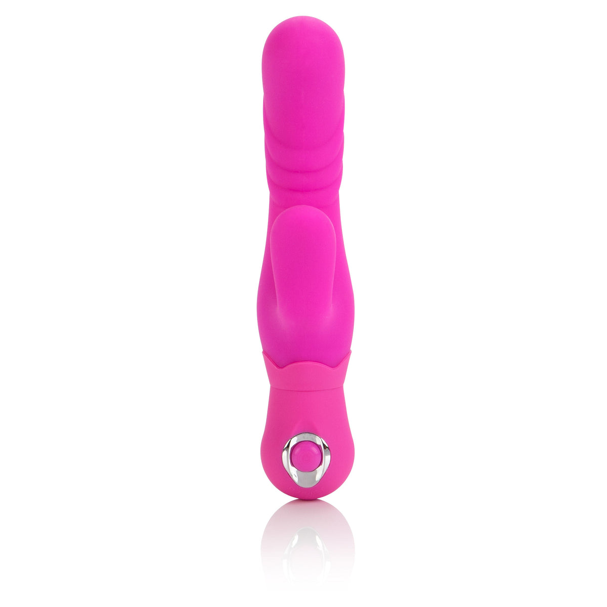 Posh Blue Silicone Thumper Dual Massager with 3 Speeds > Vibrators > Ladies > Rabbit - Tophatter Daily Deals