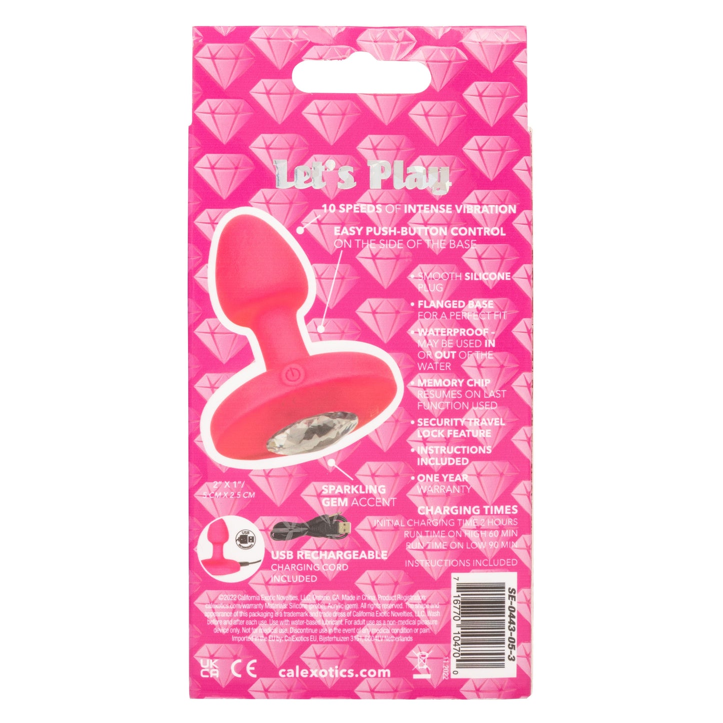 Cheeky Gems Small Rechargeable Vibrating Probe – Flexible Silicone Probe Vibrator > Anal Range > Vibrating Butt Plugs - Tophatter Daily Deals