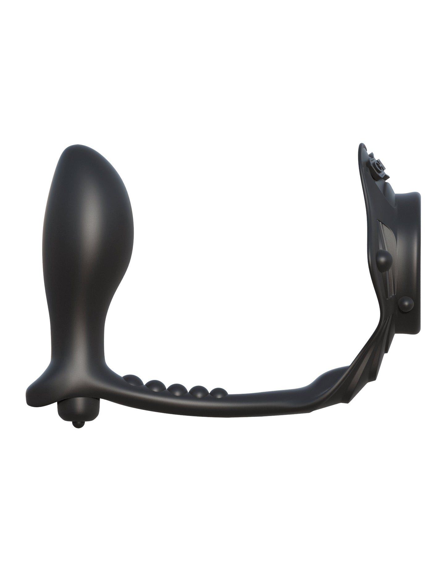 Fantasy Silicone Rock Hard Ass Gasm Performance C-Ring Black > Anal Range > Prostate Plugs - Tophatter Daily Deals