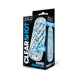 Zolo Clear Shot – Hand Stroker > Sex Toys For Men > Masturbators > Manual - Tophatter Daily Deals