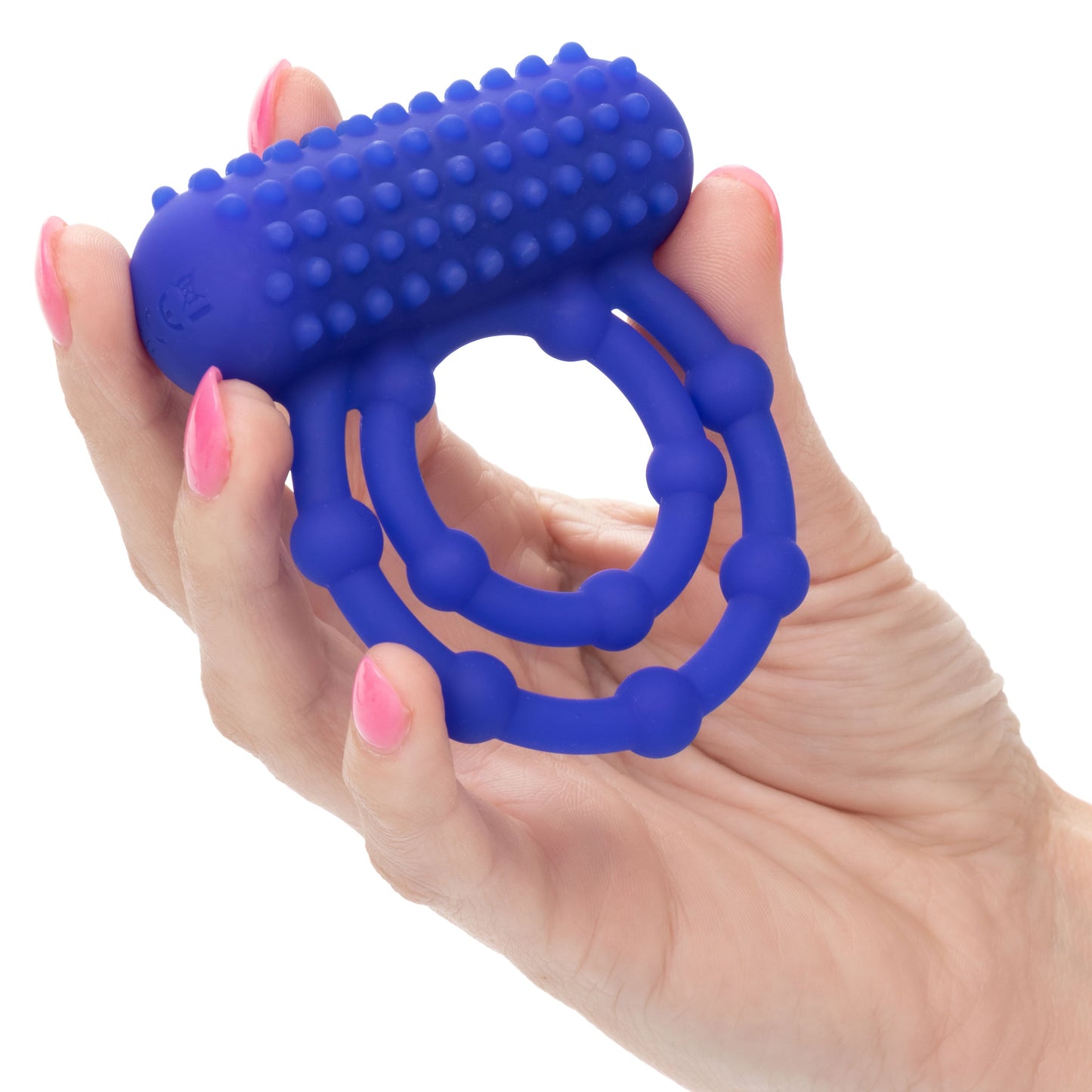 Maximus 10 Bead Rechargeable (Black) – Stretchy Silicone Cock Ring > Cock Ring > Vibrating - Tophatter Daily Deals