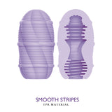 Pretty Love Cupid X Smooth Stripes – Textured Masturbator > Sex Toys For Men > Masturbators Cup - Tophatter Daily Deals