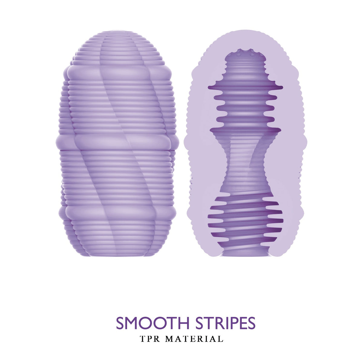 Pretty Love Cupid X Smooth Stripes – Textured Masturbator > Sex Toys For Men > Masturbators Cup - Tophatter Daily Deals