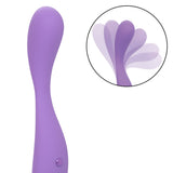 Contour Demi Purple Flexible Liquid Silicone Massager with 10 Vibration Functions and Waterproof Design > Vibrators > Standard Vibrators - Tophatter Daily Deals