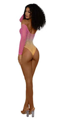 Ombre Net Bodystocking – Stretch Mesh Lingerie > Clothes > Bodies and Playsuits - Tophatter Daily Deals