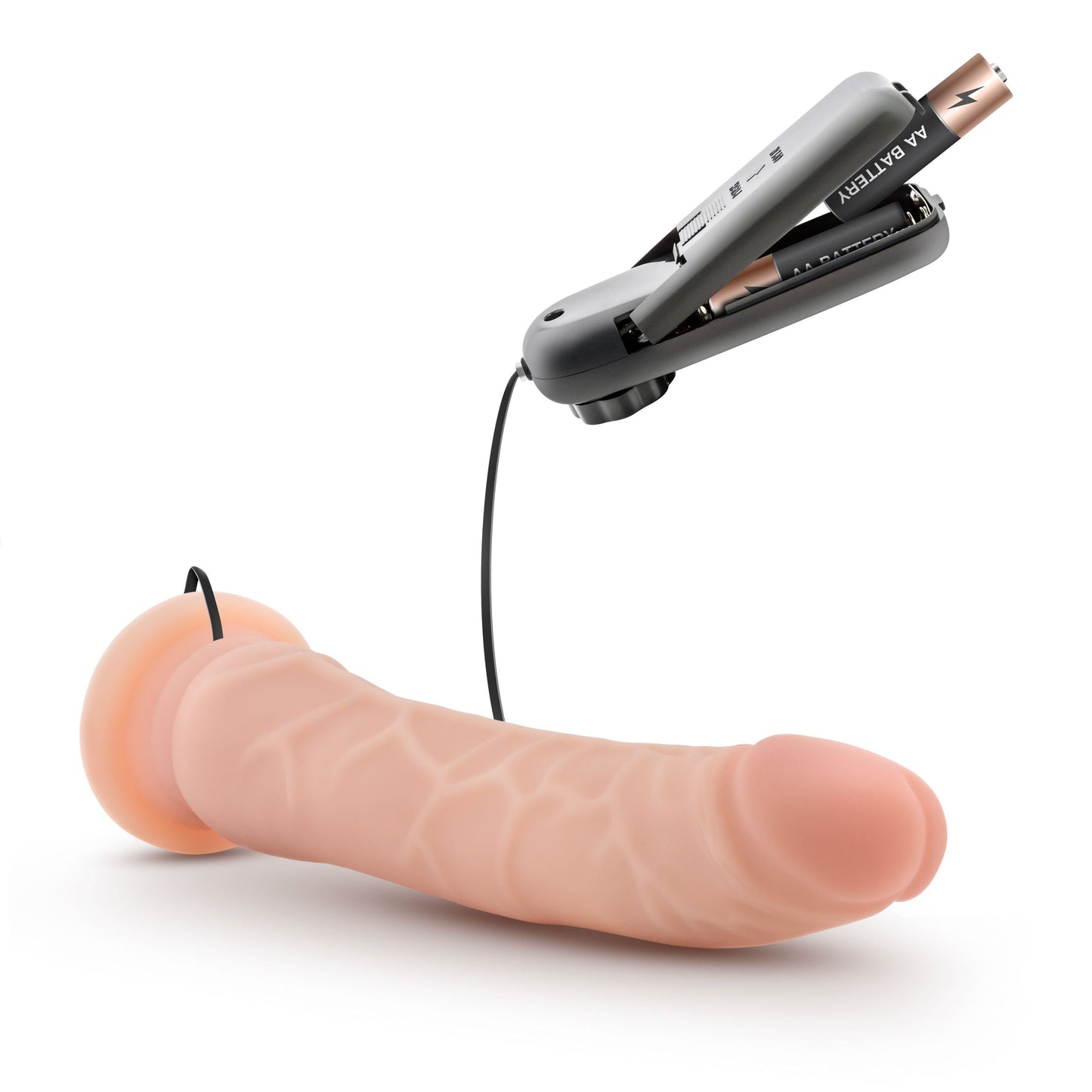 Dr. Skin 8.5 Inch Vibrating Realistic Cock (Vanilla) – Slim Vibrator With Suction Cup > Vibrators > Realistic Vibrators - Tophatter Daily Deals