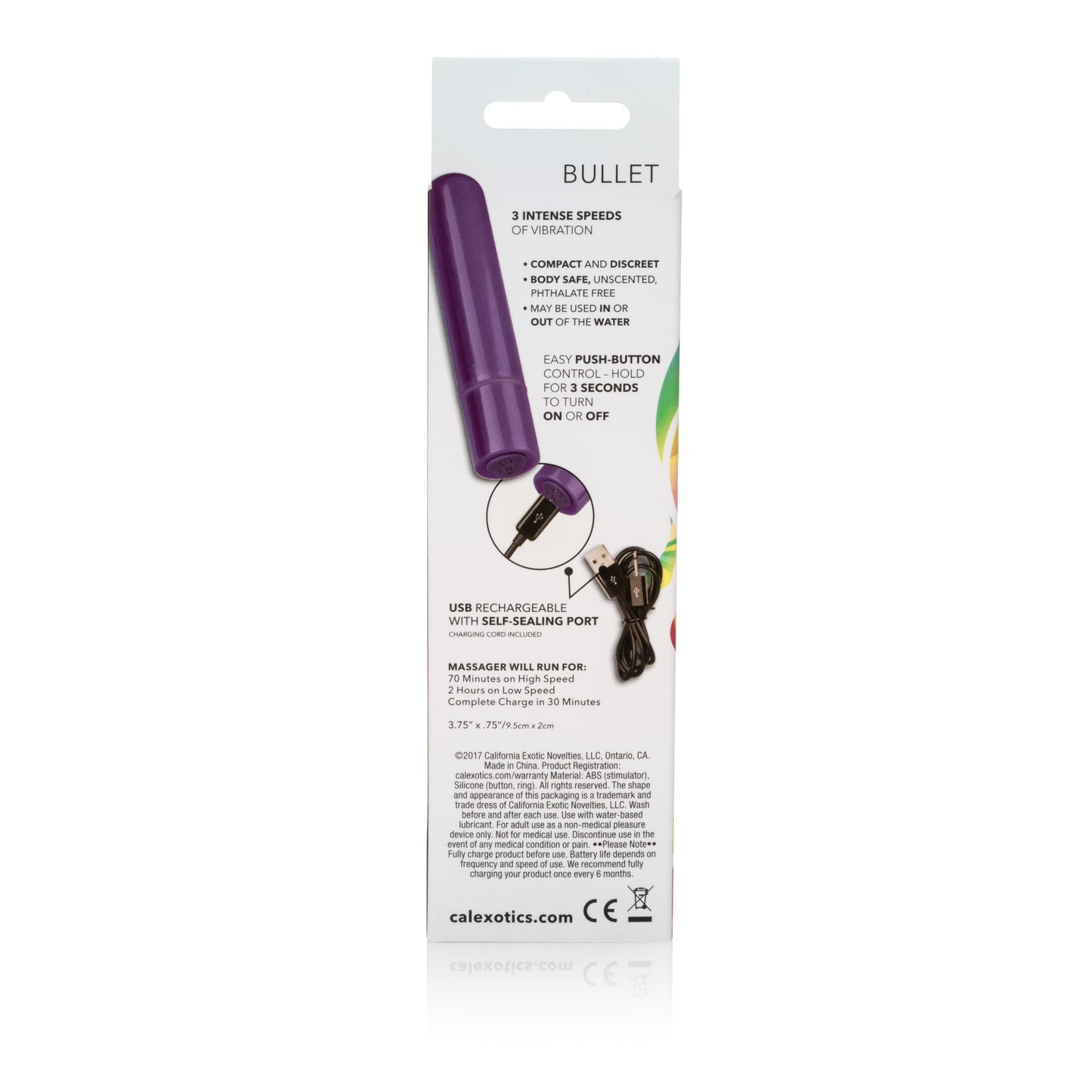 Tiny Teasers Bullet Vibrator Purple Compact Multi-Speed Waterproof > Vibrators > Mini Vibrators - Tophatter Daily Deals