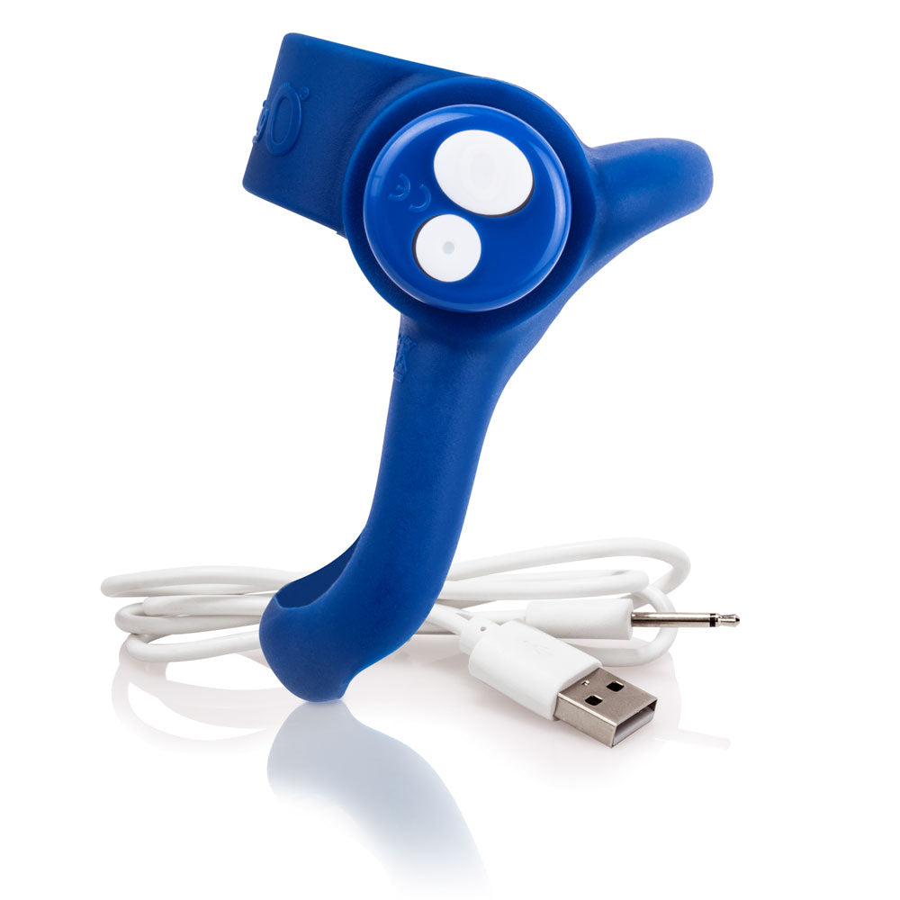 Charged You-Turn Plus – Rechargeable Vibrating Cock Ring > Cock Ring > Vibrating - Tophatter Daily Deals
