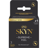Skyn Supreme Feel 3 Count Condoms > Essentials > Condoms - Tophatter Daily Deals