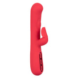 Throb Flutter Red Dual Stimulator Massager with 2x Thumping Action and 7 Vibration Functions, Silicone Waterproof Vibrator > Vibrators > Ladies > Rabbit - Tophatter Daily Deals
