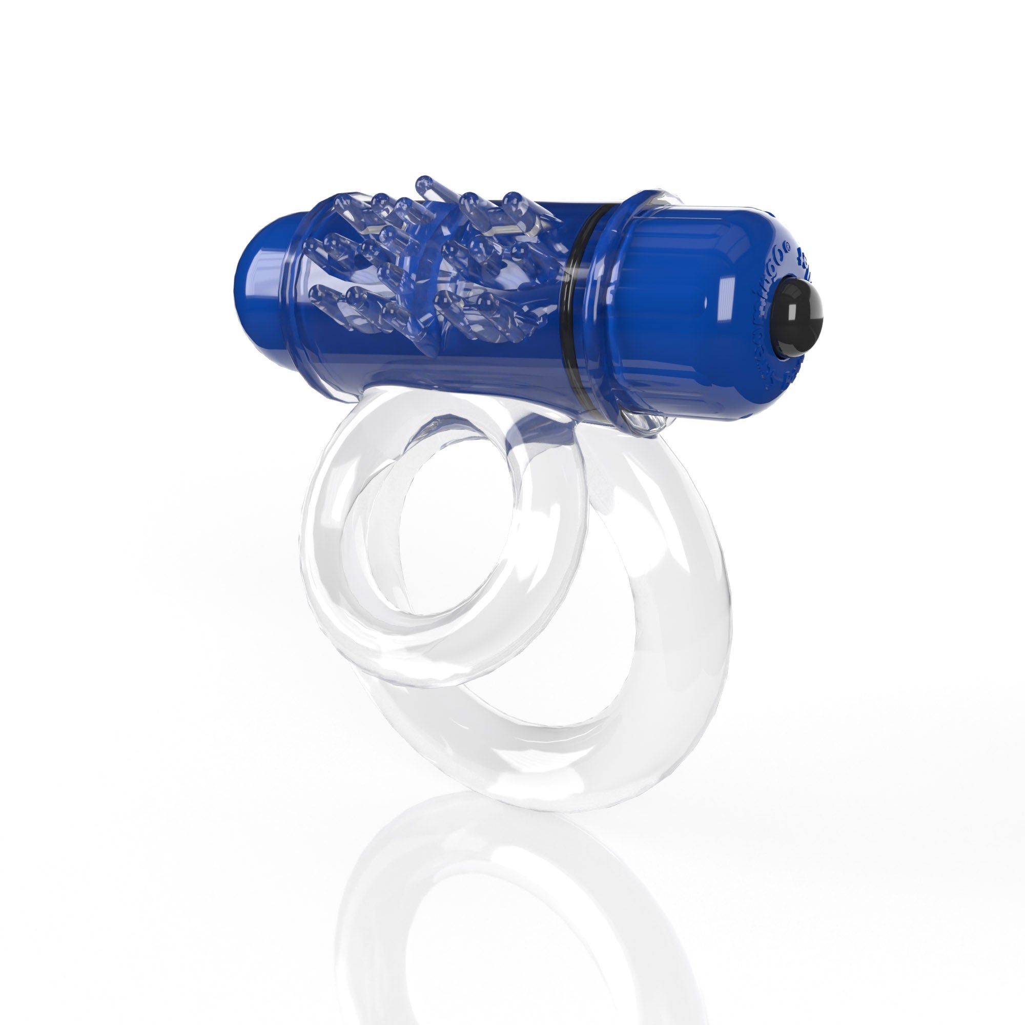Double O 6 4B Low Pitch Bass (Blueberry) > Cock Ring > Vibrating - Tophatter Daily Deals
