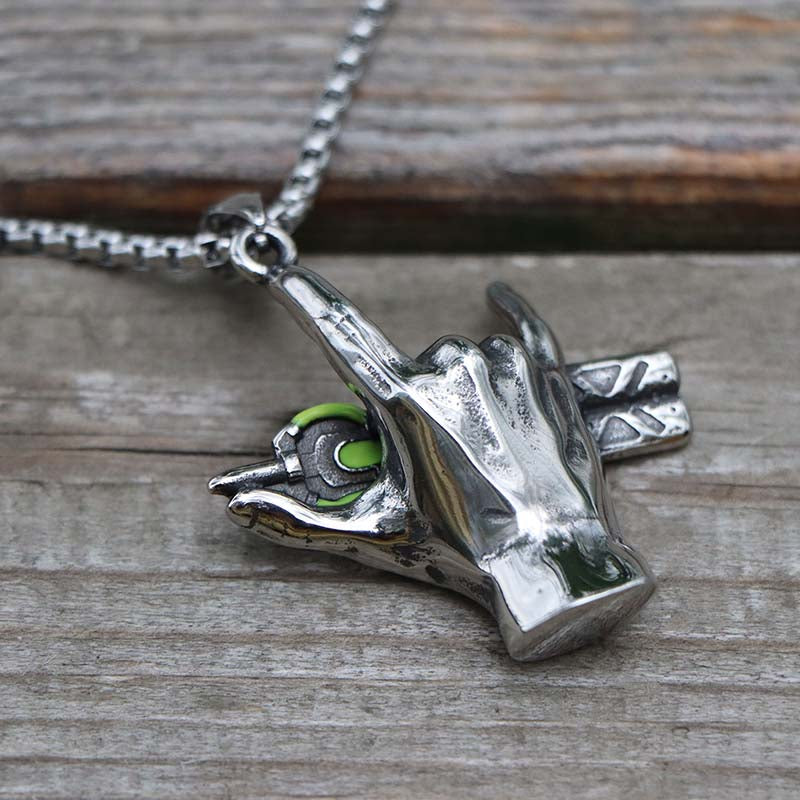 Octane Heirloom In Hand Limited Edition Necklace USA Stock - Tophatter Daily Deals