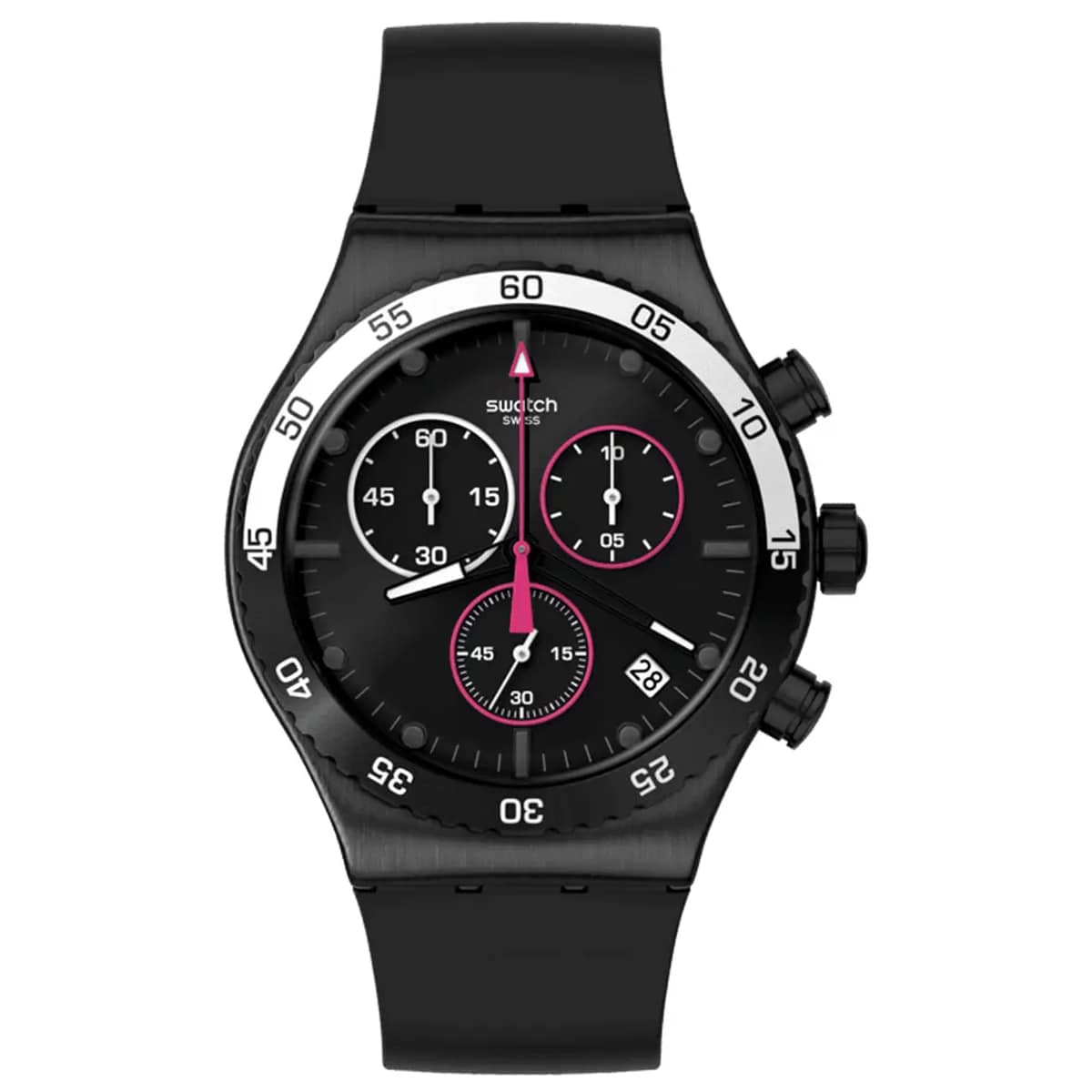 Swatch Women's The May // YVB413 Black Watches - Tophatter Daily Deals