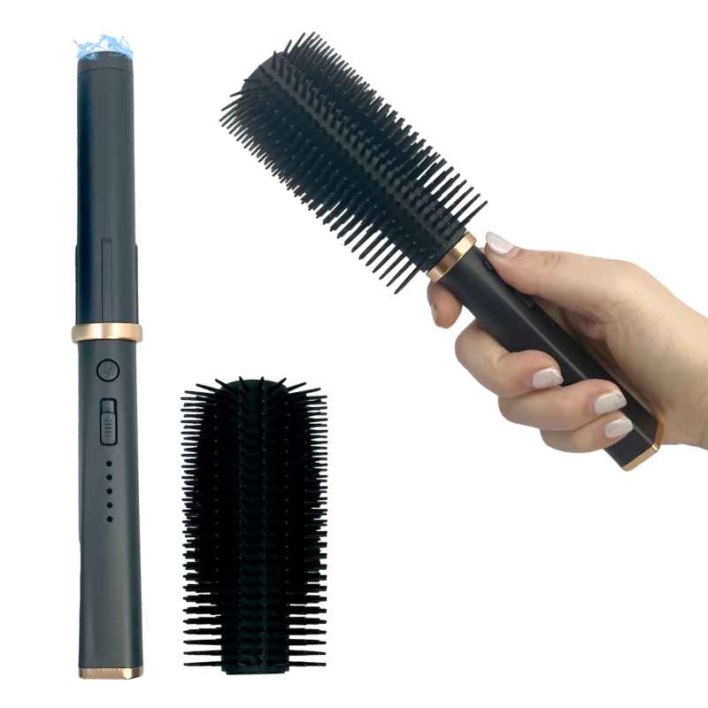 Hair Fryer Brush Stun Gun Stun Guns - Tophatter Daily Deals