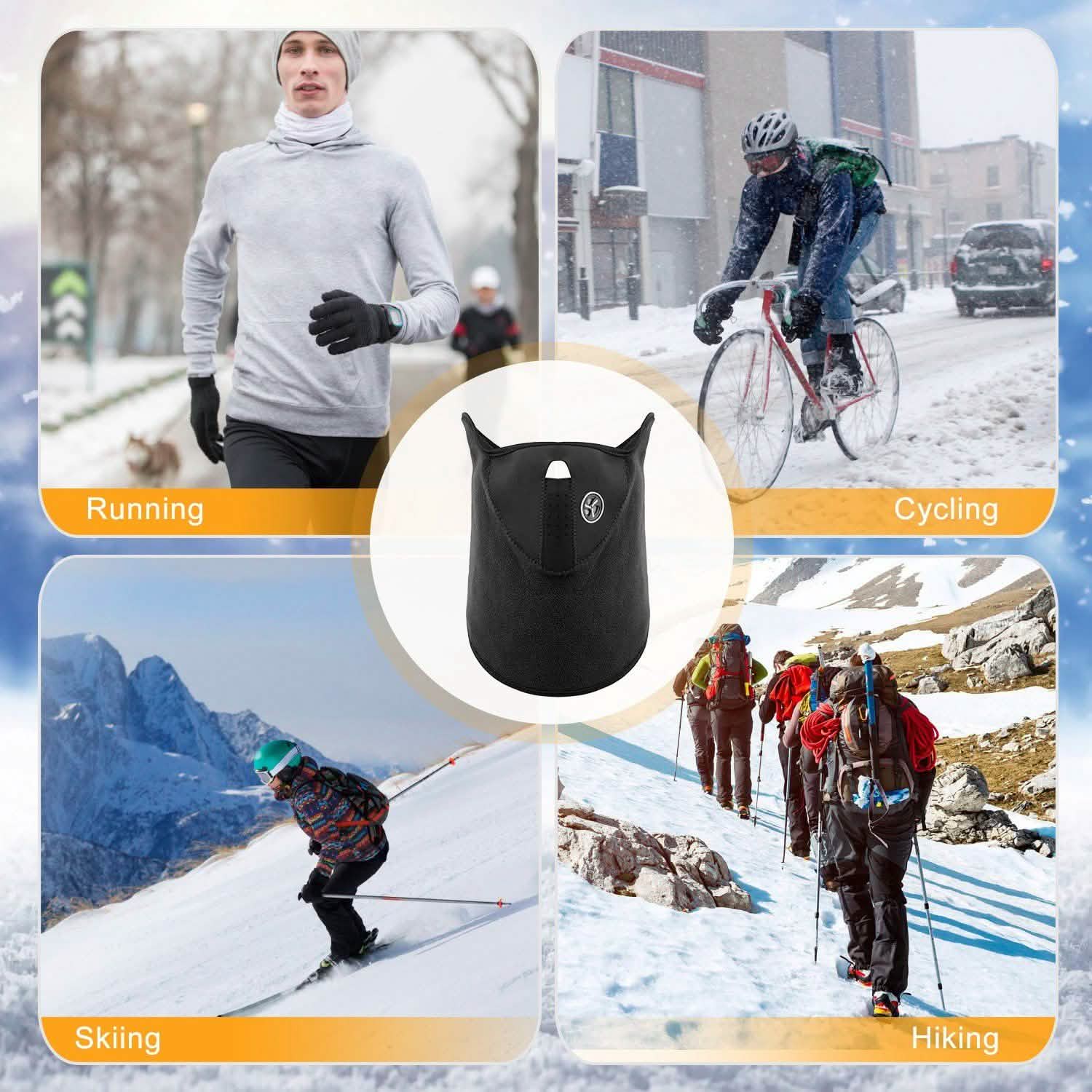 Half Face Mask for Bike Motorcycle Racing Face Masks & PPE - Tophatter Daily Deals