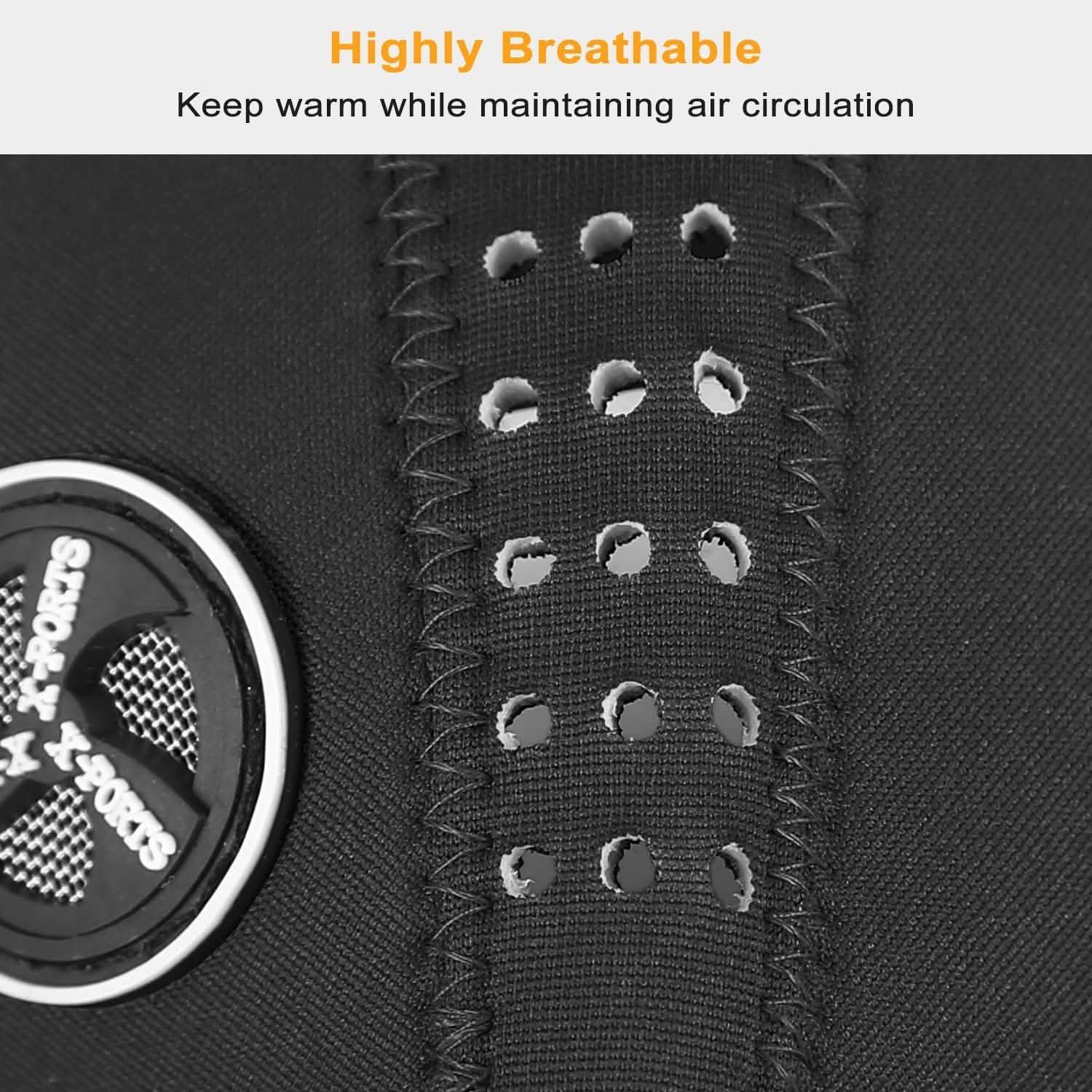 Half Face Mask for Bike Motorcycle Racing Face Masks & PPE - Tophatter Daily Deals