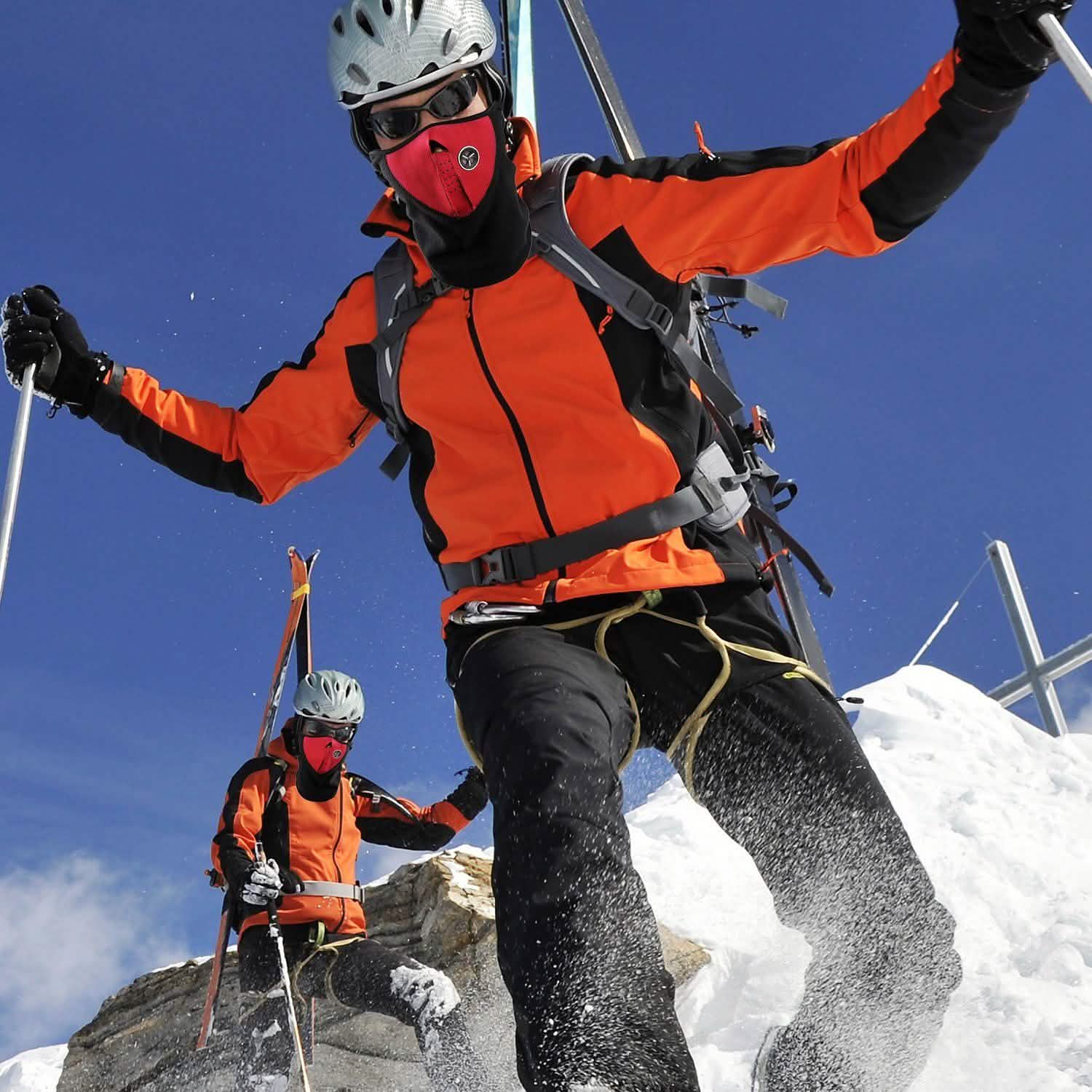 Half Face Mask for Bike Motorcycle Racing Face Masks & PPE - Tophatter Daily Deals