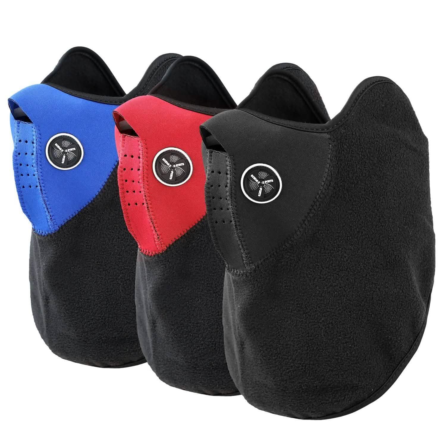 Half Face Mask for Bike Motorcycle Racing Face Masks & PPE - Tophatter Daily Deals