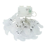 Halloween 30 LED String Lights Ghost Seasonal Decor - Tophatter Daily Deals