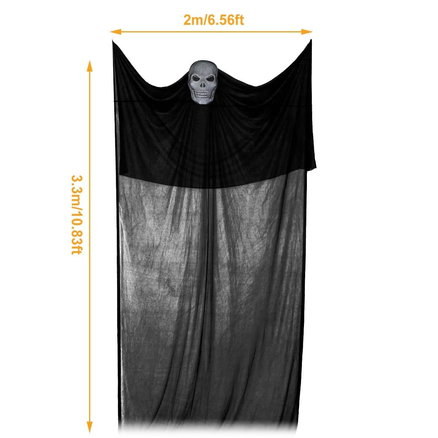 Halloween Hanging Ghost Prop Seasonal Decor - Tophatter Daily Deals