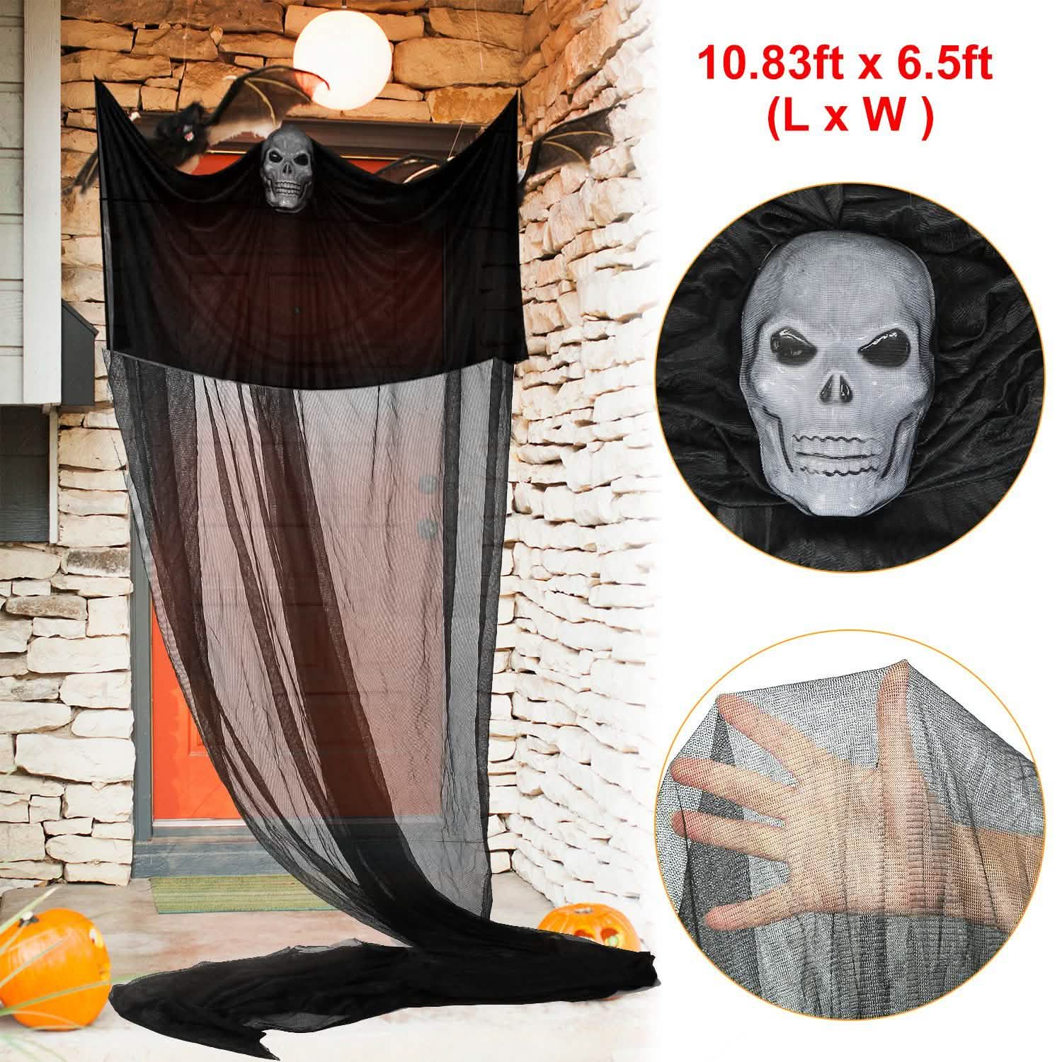 Halloween Hanging Ghost Prop Seasonal Decor - Tophatter Daily Deals