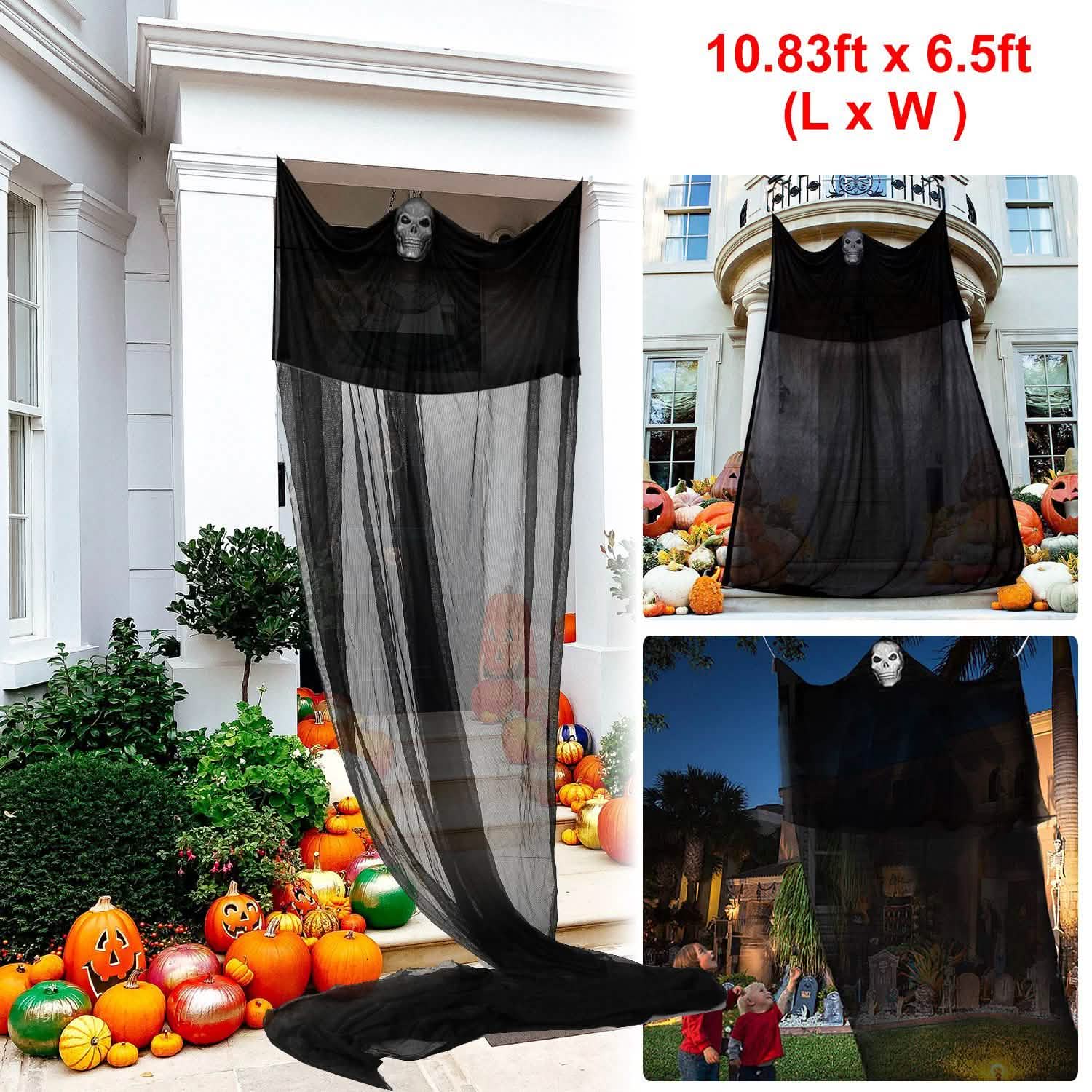 Halloween Hanging Ghost Prop Seasonal Decor - Tophatter Daily Deals