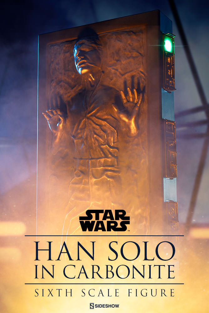 Star Wars – Han Solo in Carbonite 1:6 Scale Figure | Sideshow Scale Figure - Tophatter Daily Deals
