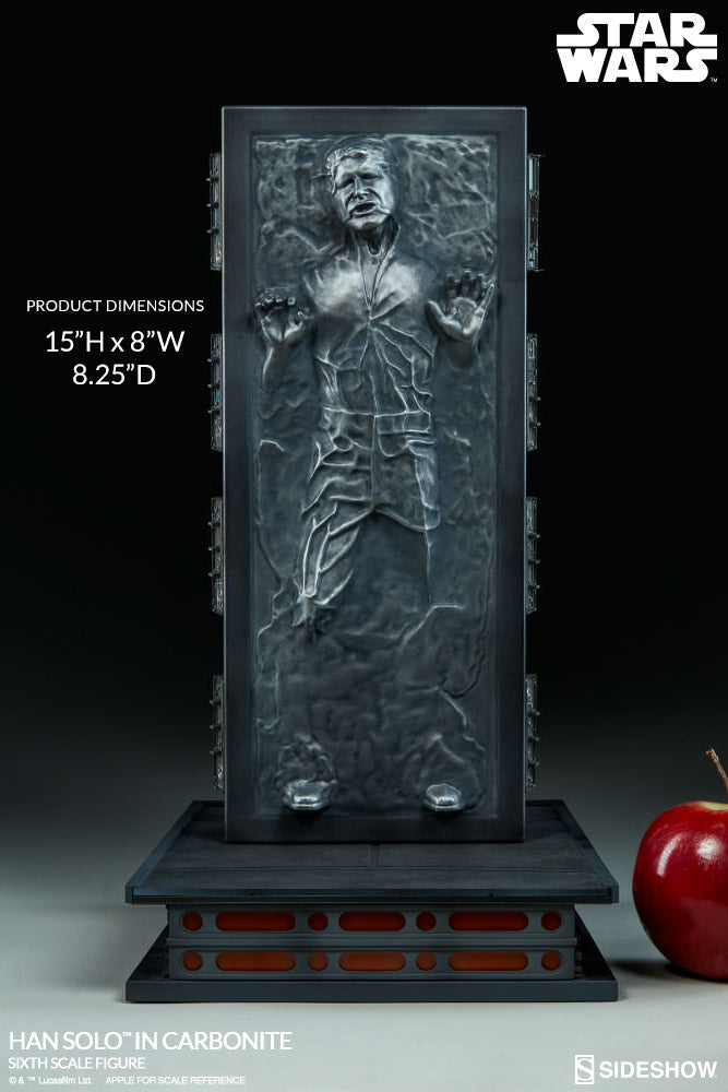 Star Wars – Han Solo in Carbonite 1:6 Scale Figure | Sideshow Scale Figure - Tophatter Daily Deals