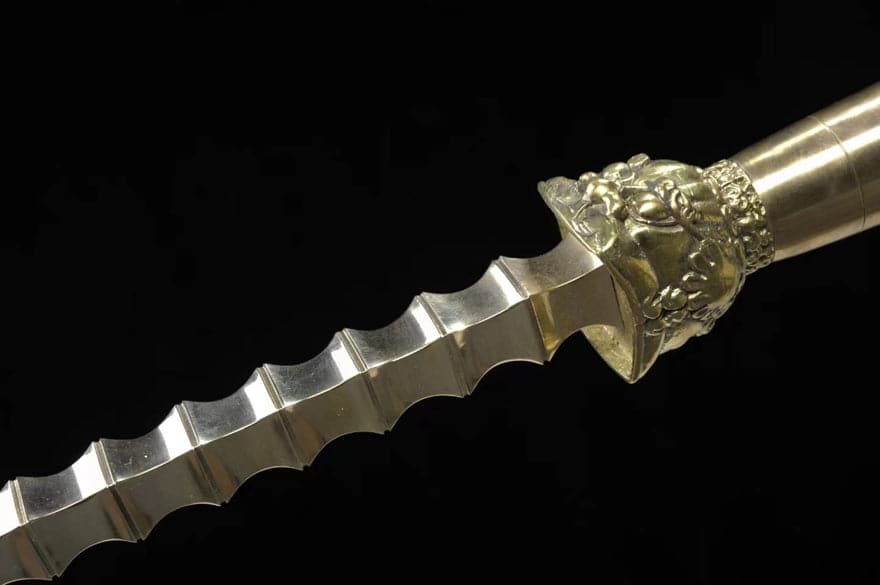 Hand Forged All Copper Sword breaker - Tophatter Daily Deals