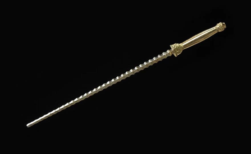 Hand Forged All Copper Sword breaker - Tophatter Daily Deals