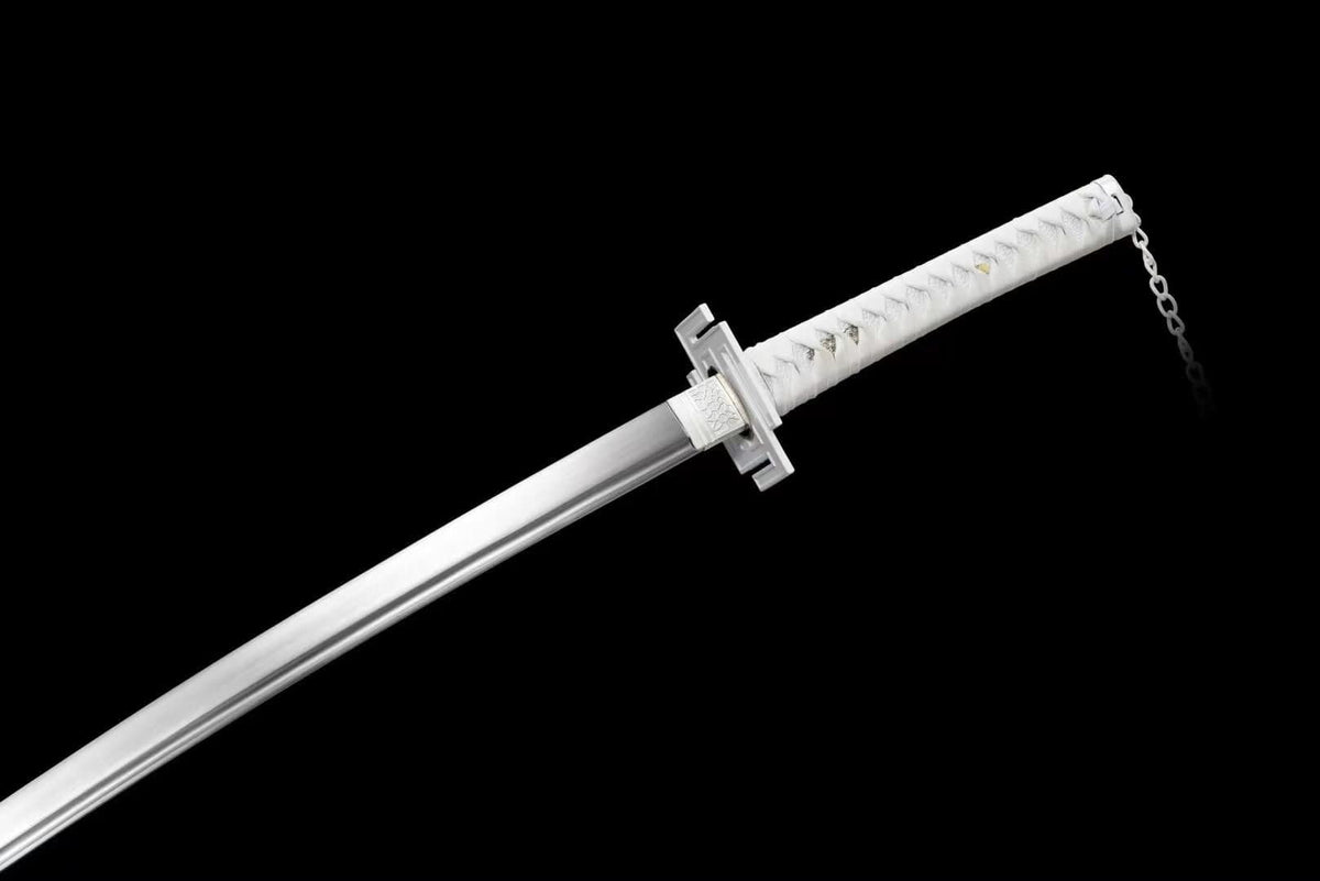 Hand Forged Anime Bleach Ichigo Bankai Sword Tensa Zangetsu Hand Polished Spring Steel - Tophatter Daily Deals